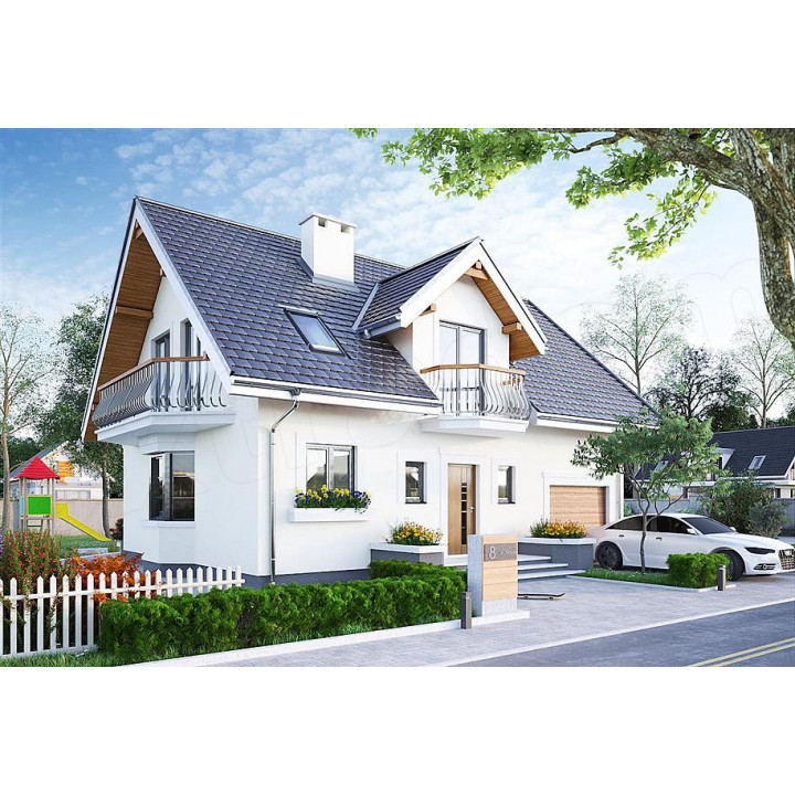 Дом из керамзита «Балабаново»