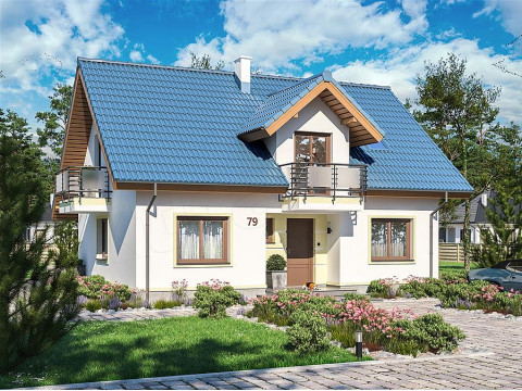 Дом из газобетона «Фритаун»