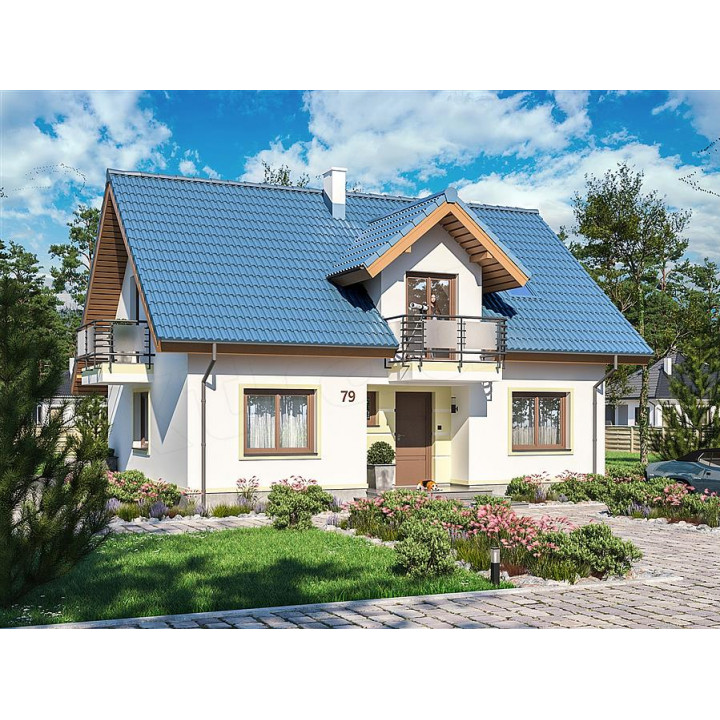 Дом из газобетона «Фритаун»