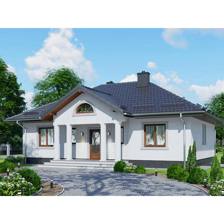 Дом из кирпича «Дриада»