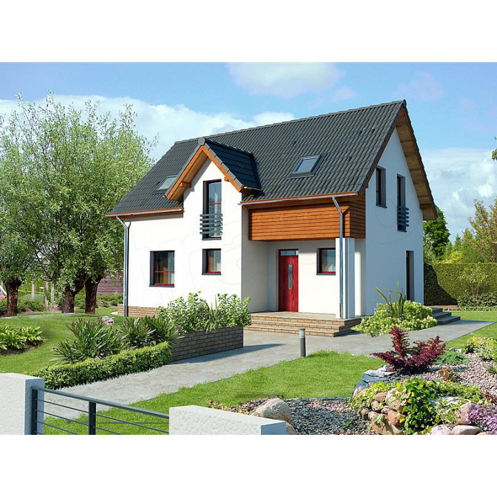 Дом из газобетона «Валя»