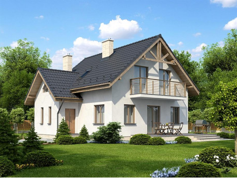 Дом из газобетона «Кургаш»